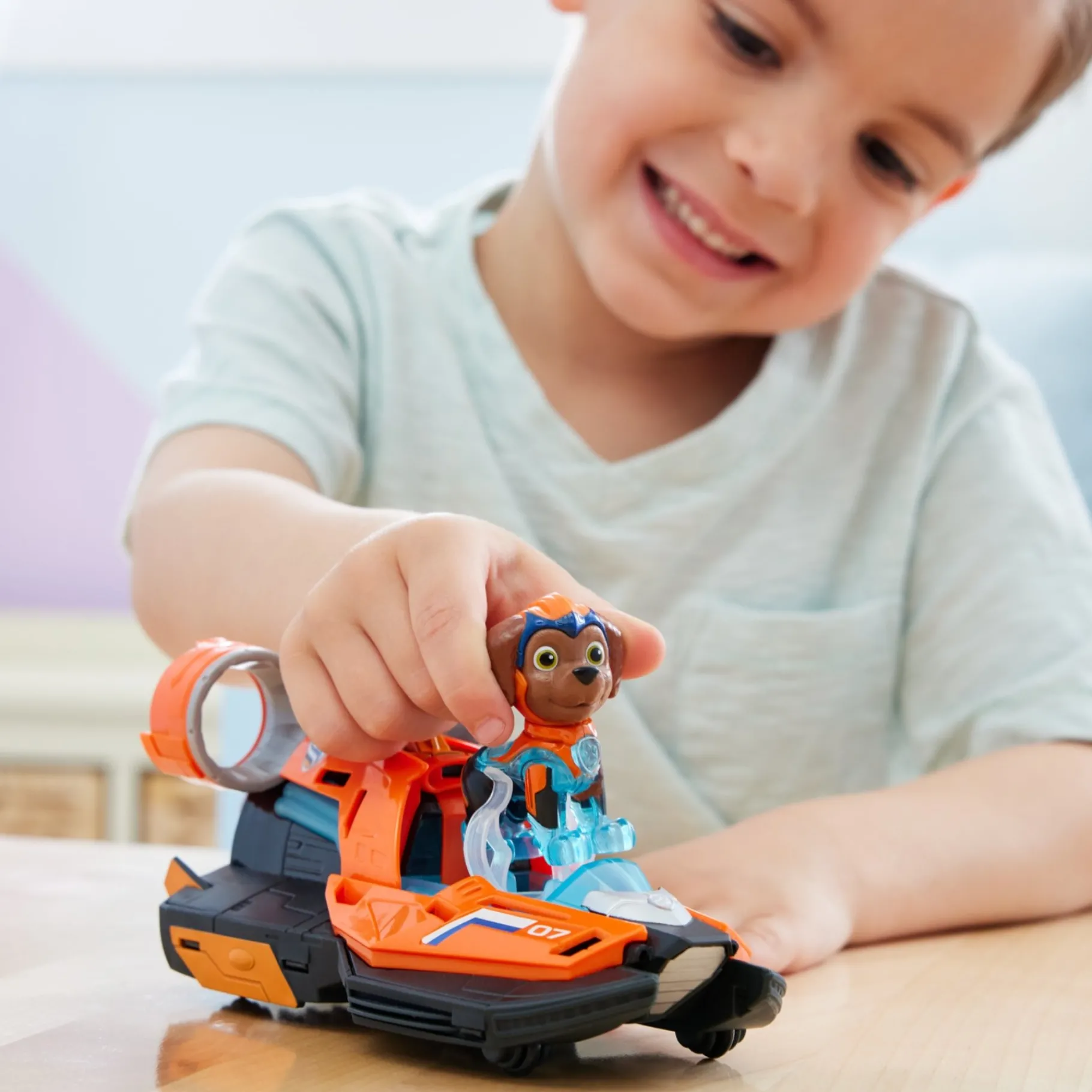 Voertuigen|Speelsets>Spinmaster Paw Patrol Mighty Movie Vehicles Zuma