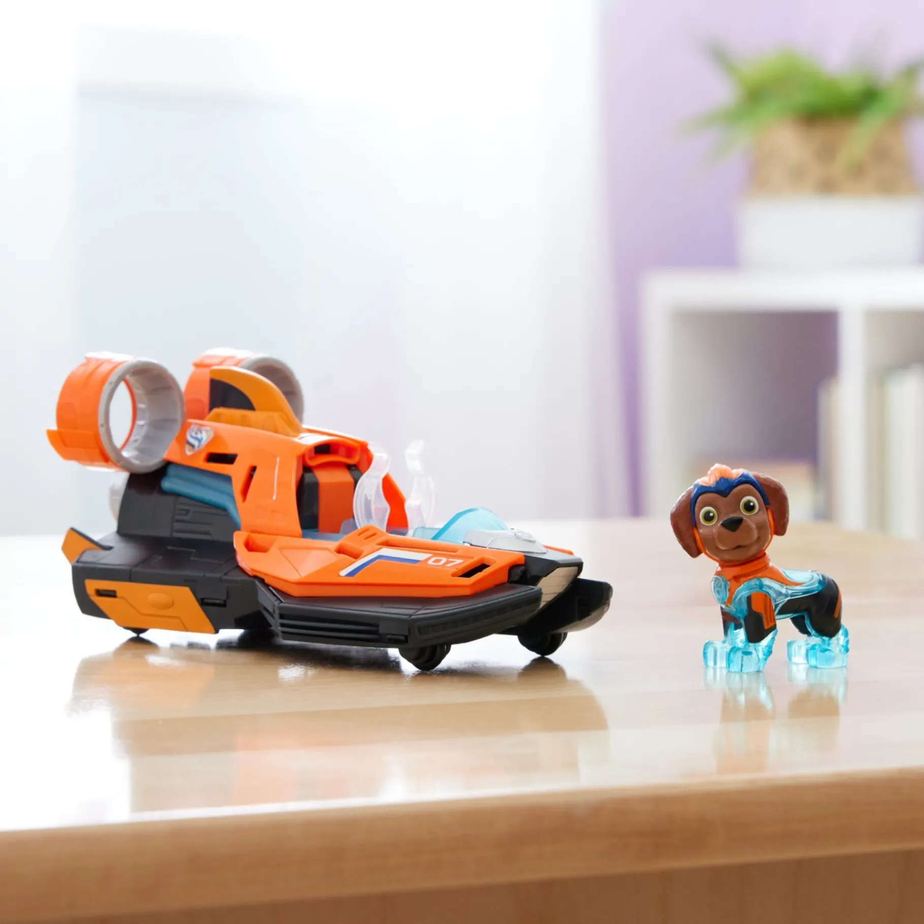 Voertuigen|Speelsets>Spinmaster Paw Patrol Mighty Movie Vehicles Zuma