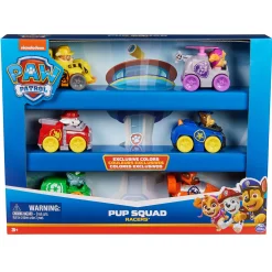 Speelfiguren>Spinmaster Paw Patrol Pup Squad Racers 6 Pack
