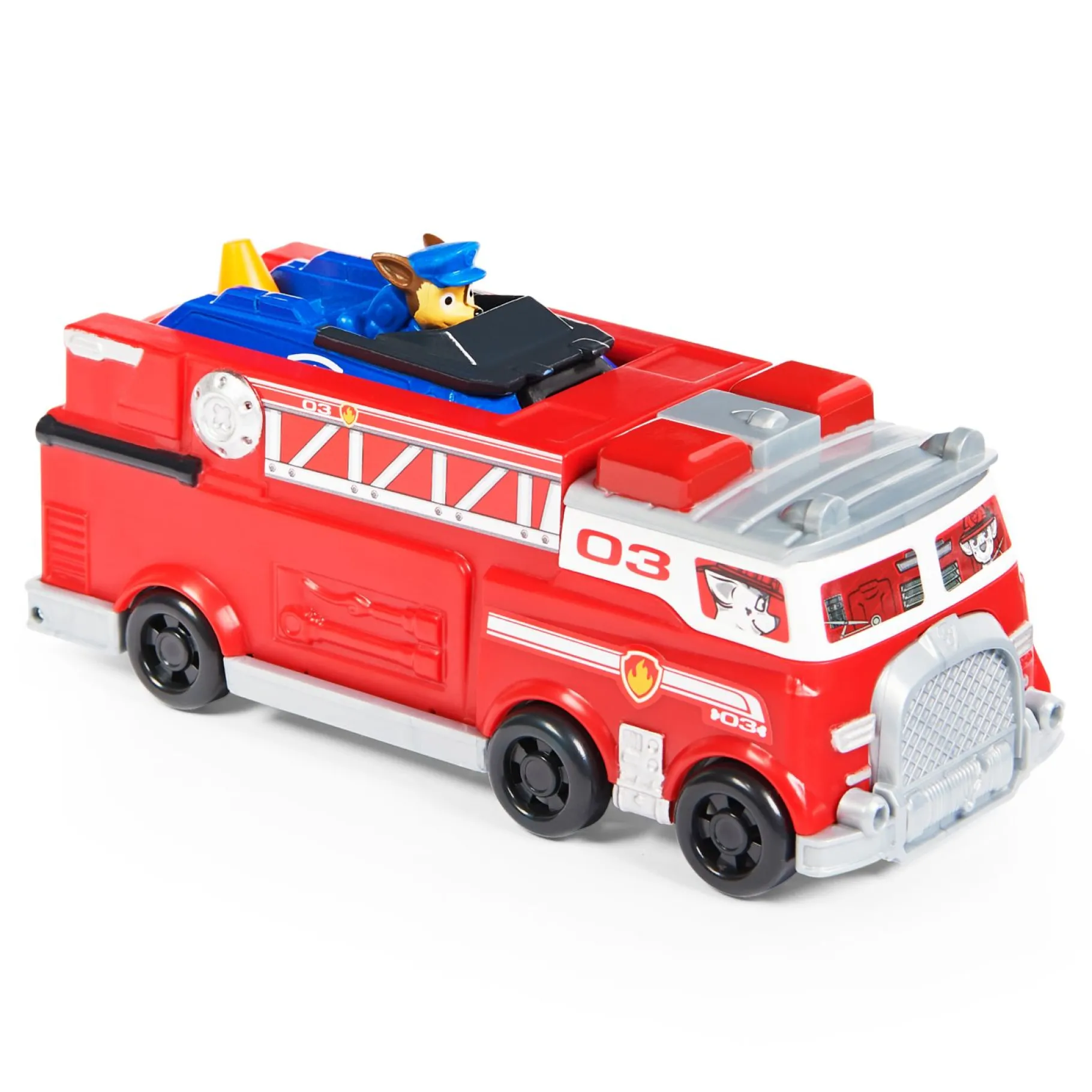 Voertuigen|Jongens>Spinmaster Paw Patrol True Metal Firetruck Team Vehicle