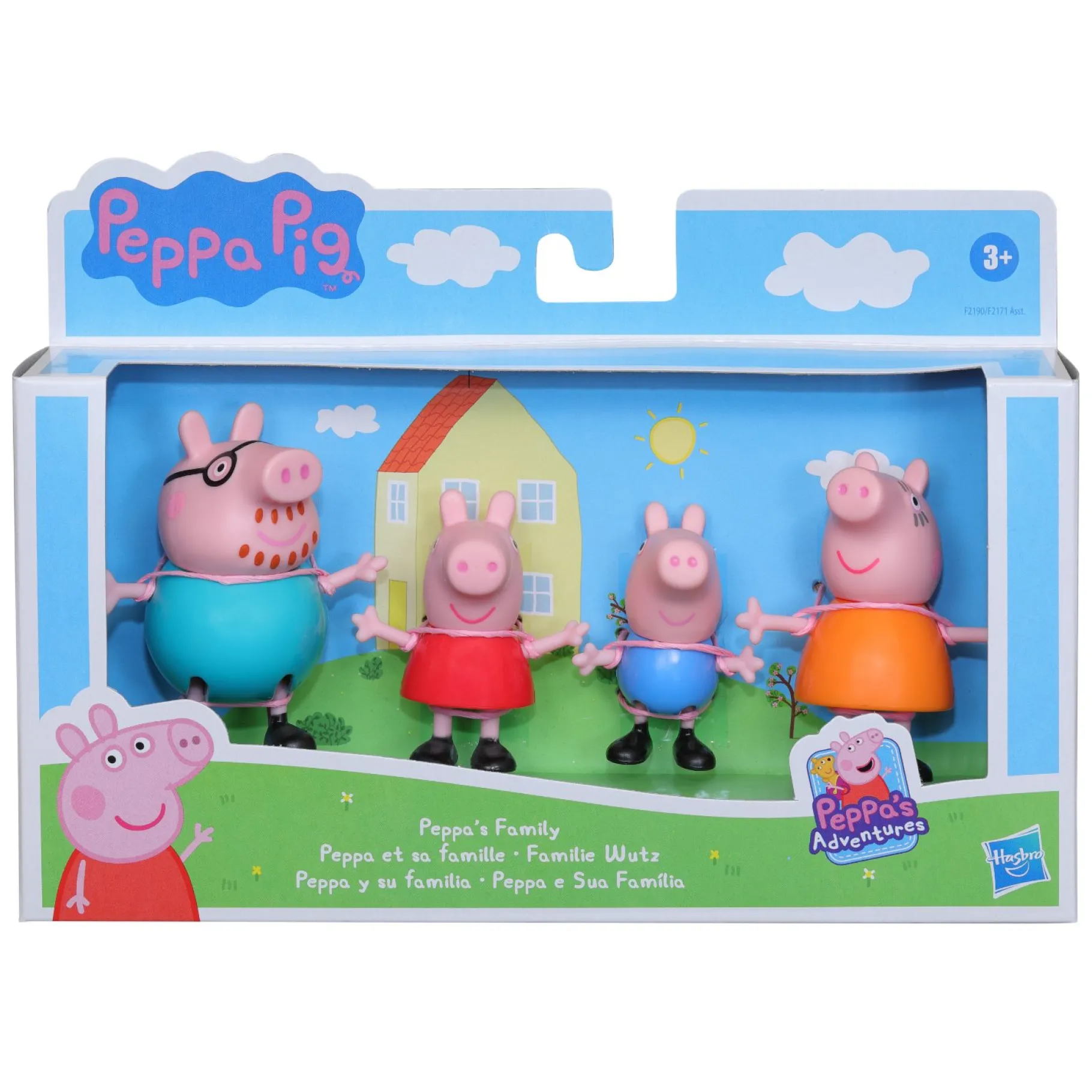 Speelfiguren|Meisjes>Hasbro Peppa Familie Figuren Assorti