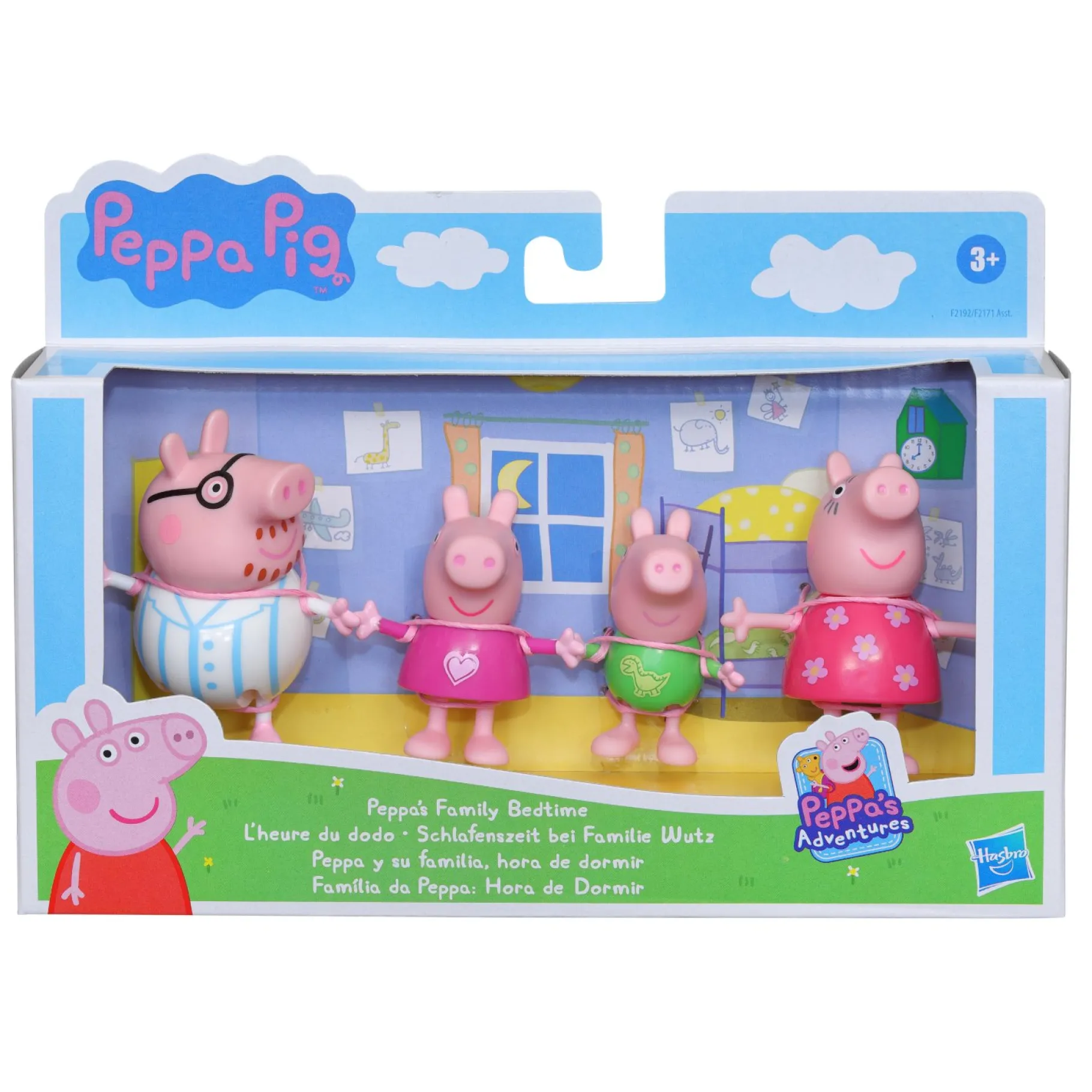 Speelfiguren|Meisjes>Hasbro Peppa Familie Figuren Assorti