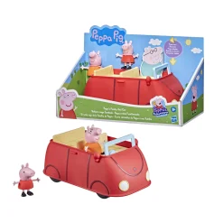 Speelfiguren|Meisjes>Hasbro Peppa Peppa's Rode Auto