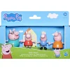 Speelfiguren> Peppa Pig Family 4 Pack Assorti