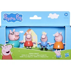 Speelfiguren> Peppa Pig Family 4 Pack Assorti