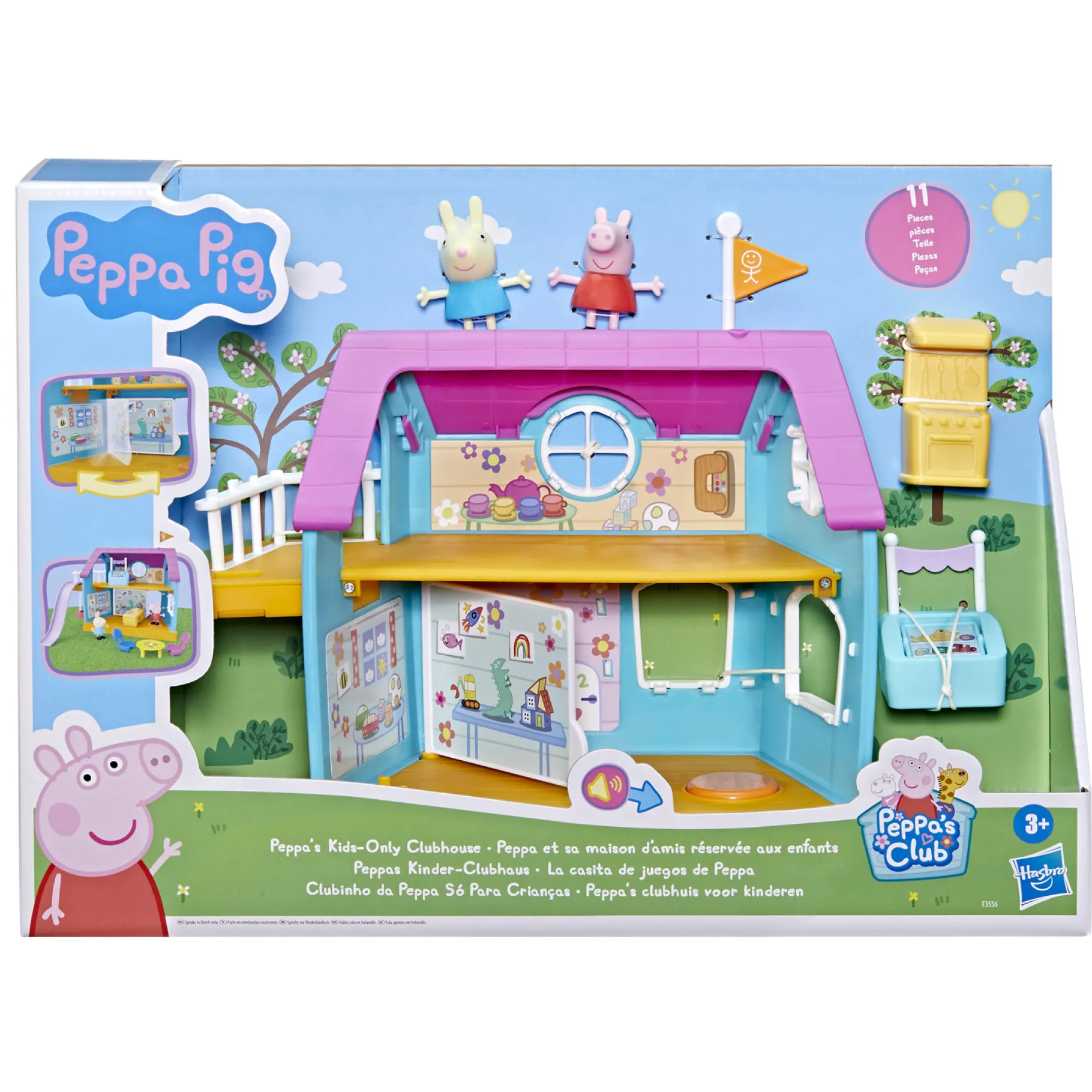 Jongens|Speelsets>Hasbro Peppa Pig Peppa's Clubhuis