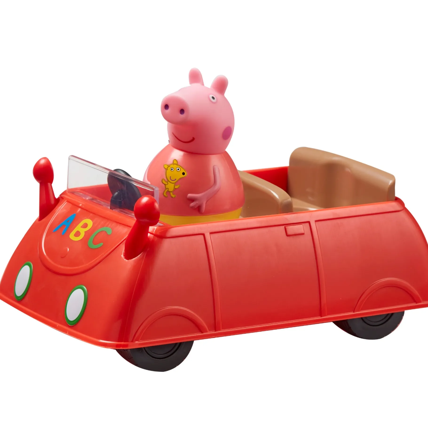 Speelfiguren> Peppa Weebles Push Along Wobbily Car