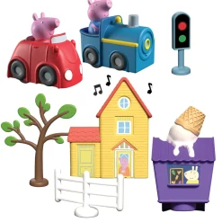 Speelsets|Jongens></noscript> Peppa Whizz Around Peppa's runabout town set