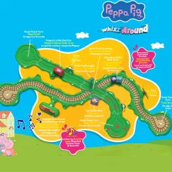 Speelsets|Jongens></noscript> Peppa Whizz Around Peppa's runabout town set
