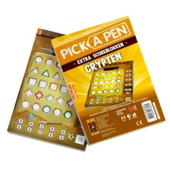 Dobbelspellen> Pick a Pen Crypten Scoreblok