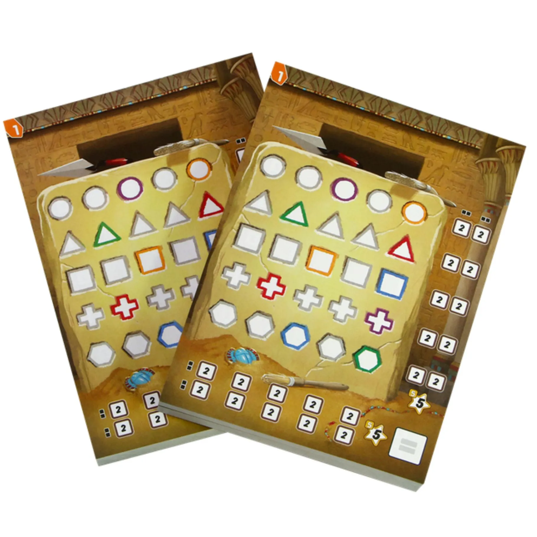 Dobbelspellen> Pick a Pen Crypten Scoreblok