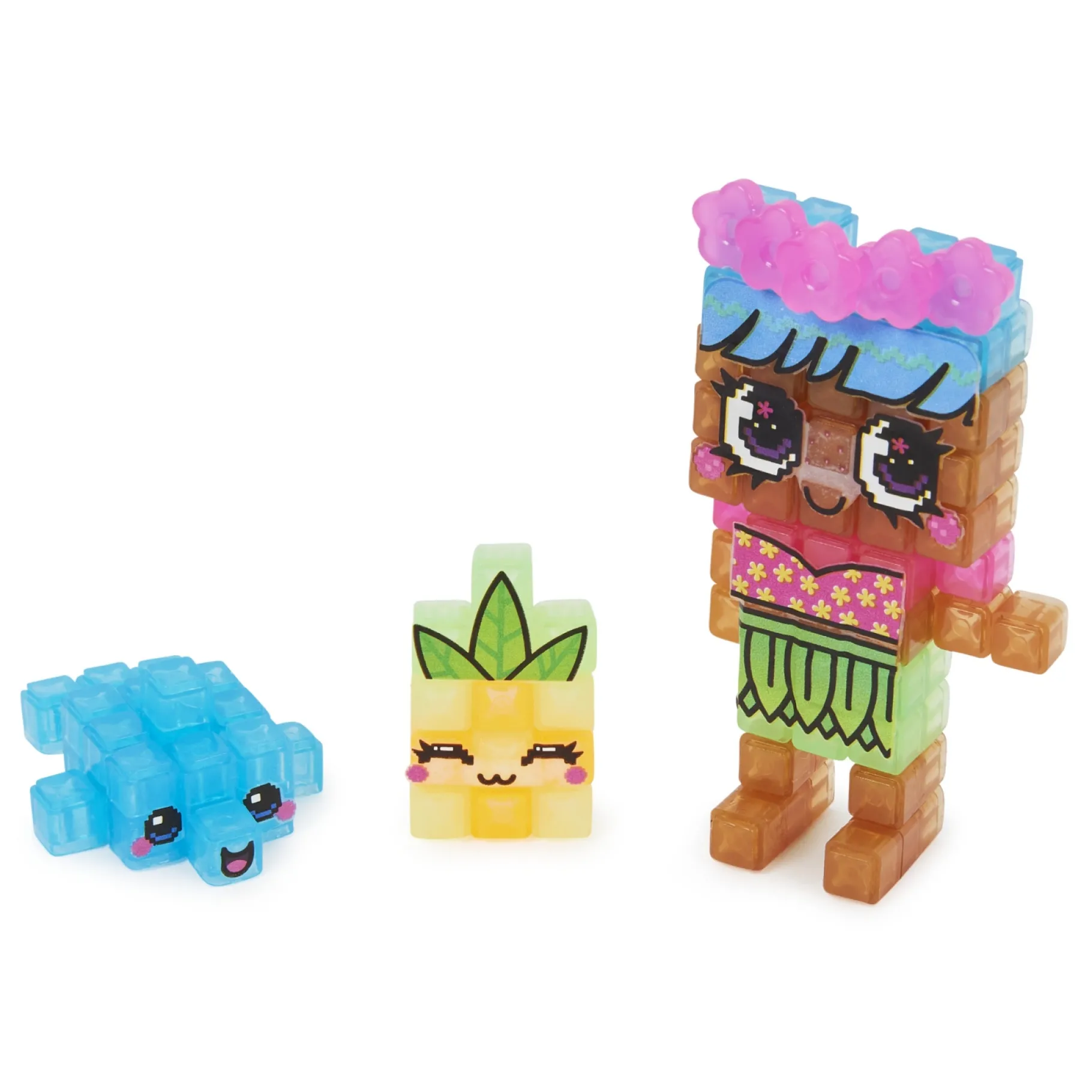 Knutselsets>Spinmaster Pixobitz Clear Sparkly Feature Pack 150 Stuks