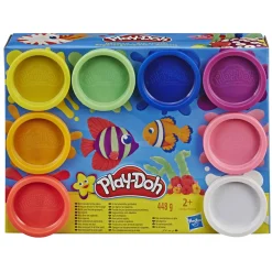 Klei>Hasbro Play-Doh 8 Pack Regenboog Asst