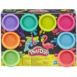 Klei>Hasbro Play-Doh 8 Pack Regenboog Asst