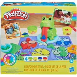 Klei>Hasbro Play-Doh Kikker en Kleuren Starter Set