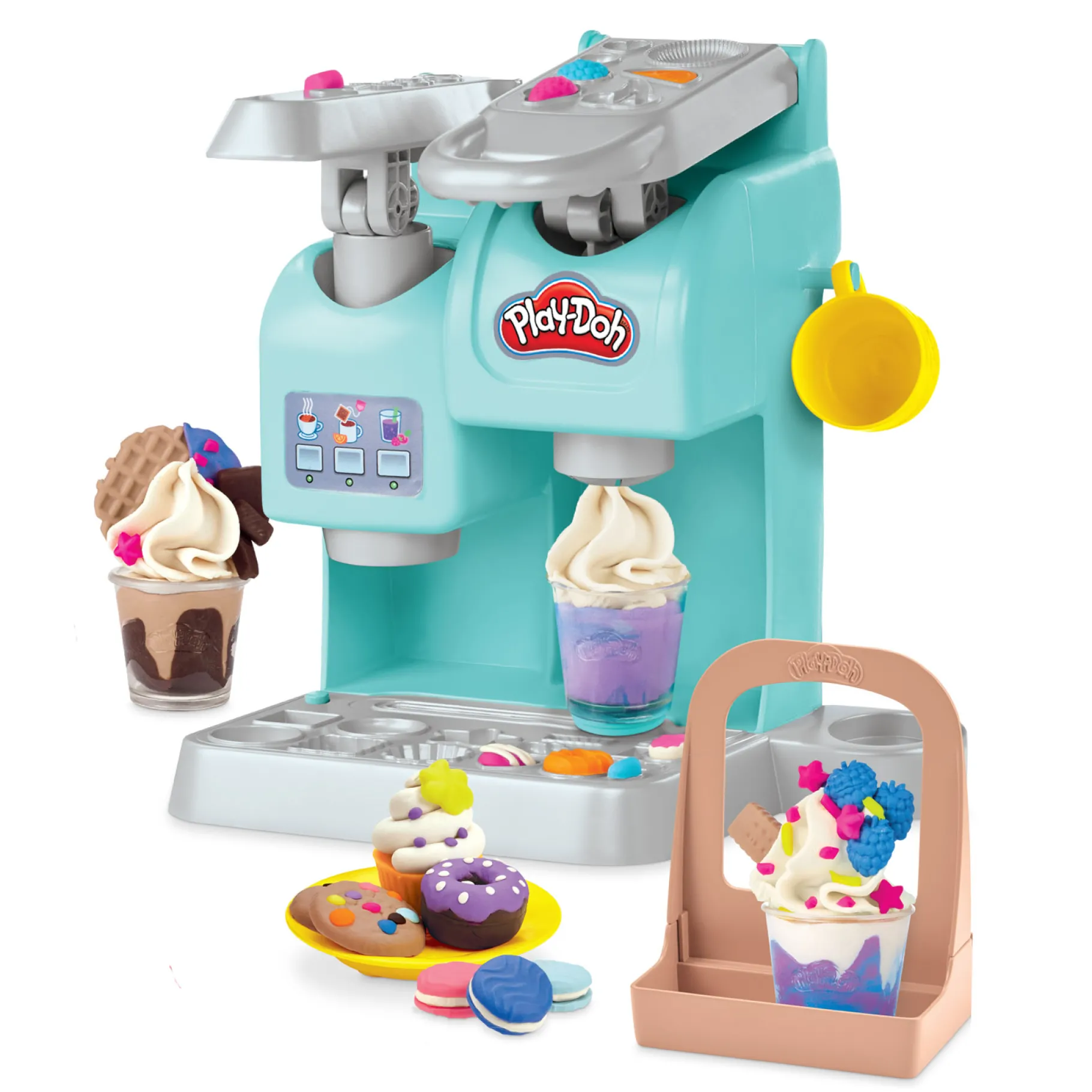 Klei>Hasbro Play-Doh Super Colorful Café Speelset