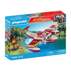 Jongens|Bouwstenen> Playmobil 71463 Action Heroes Brandweervliegtuig Met Blusfunctie