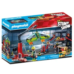 Jongens|Bouwstenen>Playmobil 70834 Air Stuntshow Servicestation