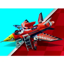 Jongens|Bouwstenen>Playmobil 70832 Air Stuntshow Jet