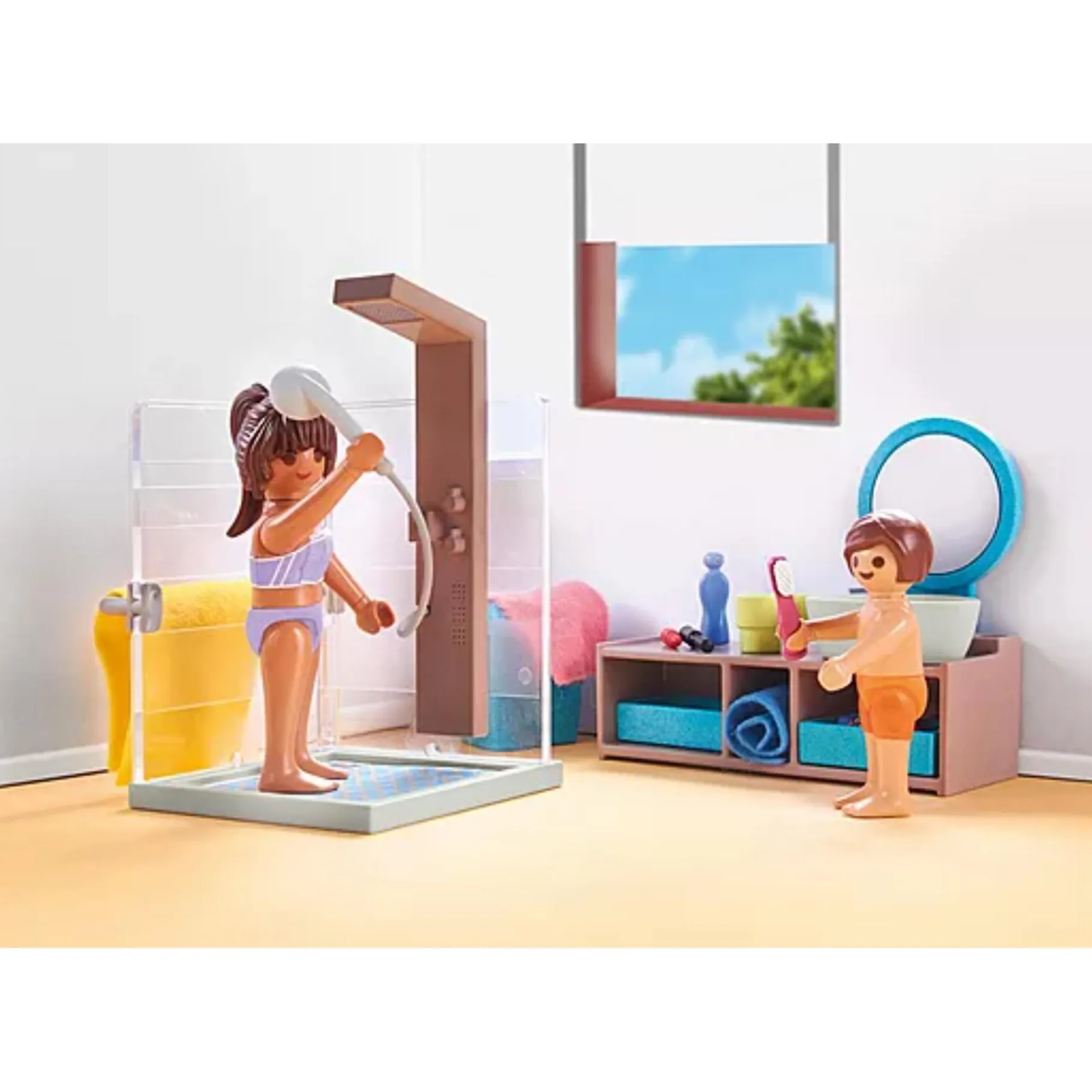 Speelsets|Jongens>Playmobil 71611 Badkamer