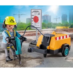 Speelsets|Jongens></noscript>Playmobil 71752 bouwvakker