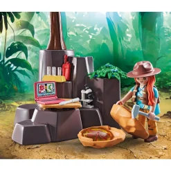 Speelsets|Jongens></noscript>Playmobil 71819 brachiosaurus met hovercraft