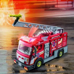 Jongens|Bouwstenen> PlayMobil 71233 Brandweerwagen Promo