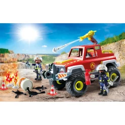 Speelsets|Jongens></noscript>Playmobil 71824 brandweerwagen