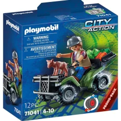 Speelsets|Jongens>Playmobil 71041 City Farm Quad