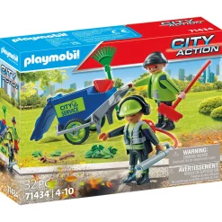 Bouwpakketten>Playmobil 71434 City Schoonmaakteam