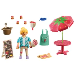 Jongens|Bouwstenen>Playmobil 71445 Country Huisgemaakte Jam  Verkoopstand