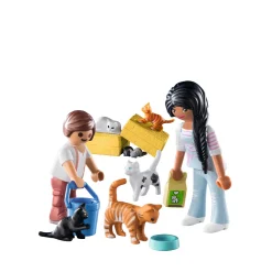 Bouwpakketten>Playmobil 71309 Country Kattenfamilie
