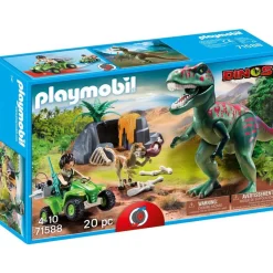 Bouwstenen> PlayMobil 71588 Dinos T-Rex Aanval Speelset