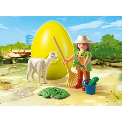 Jongens|Bouwstenen> Playmobil 4944 Easter Eggs Dierenverzorger Met Alp
