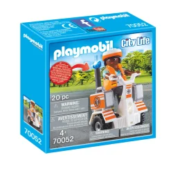 Jongens|Bouwstenen>Playmobil 70052 Eerste Hulp Balans Racer