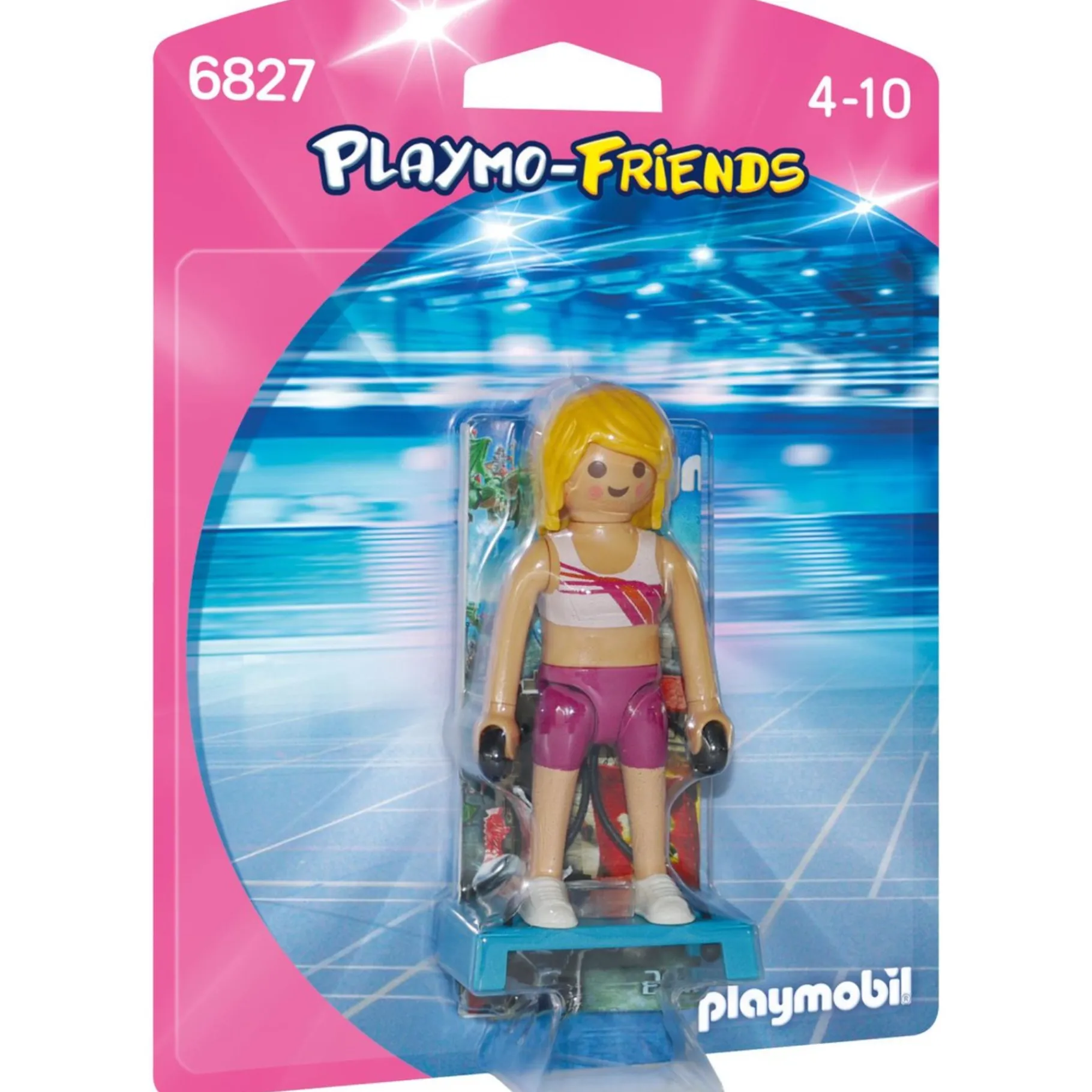Bouwstenen|Jongens>Playmobil 6827 Fitness Coach