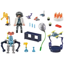 Jongens|Bouwstenen>Playmobil 71450 Gift Set Onderzoekers Met Robots