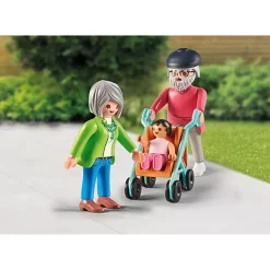 Speelsets|Jongens></noscript> PlayMobil 71613 Grootouders met baby