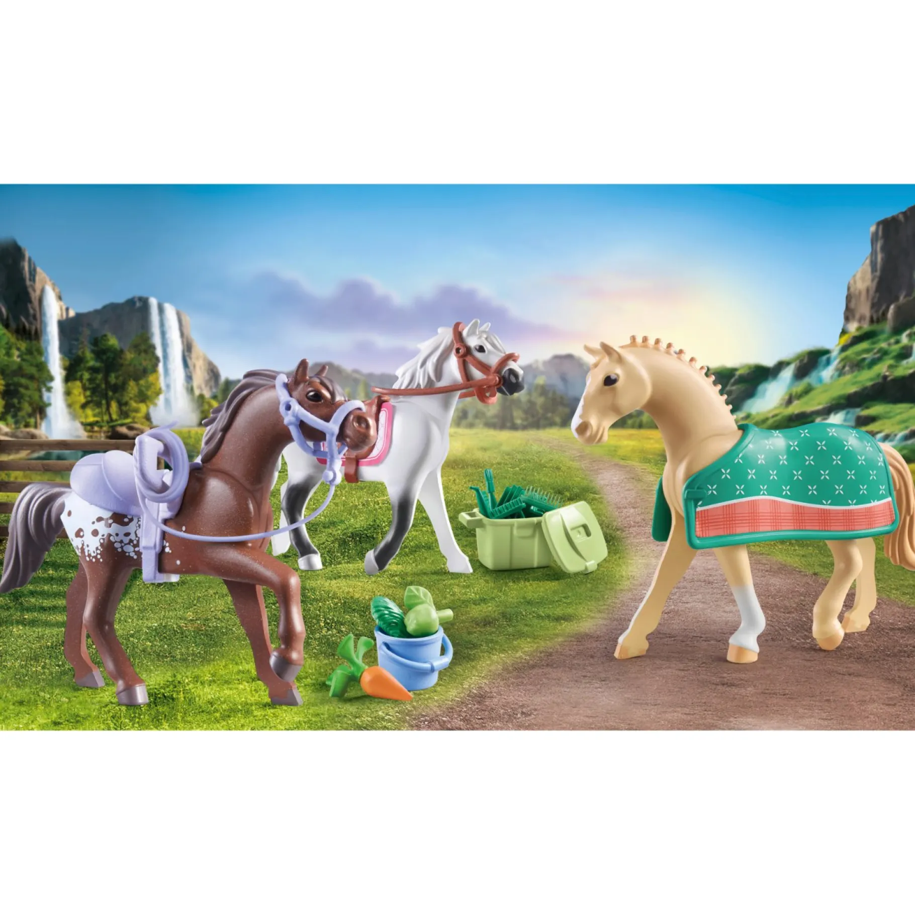 Bouwpakketten>Playmobil 71356 Horses Paarden Accessoires