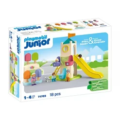 Jongens|Speelsets> PlayMobil 71703 Junior Avontuurlijke speeltuin