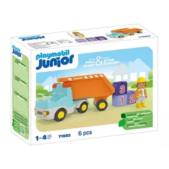 Speelsets|Jongens> PlayMobil 71685 Junior Kiepwagen