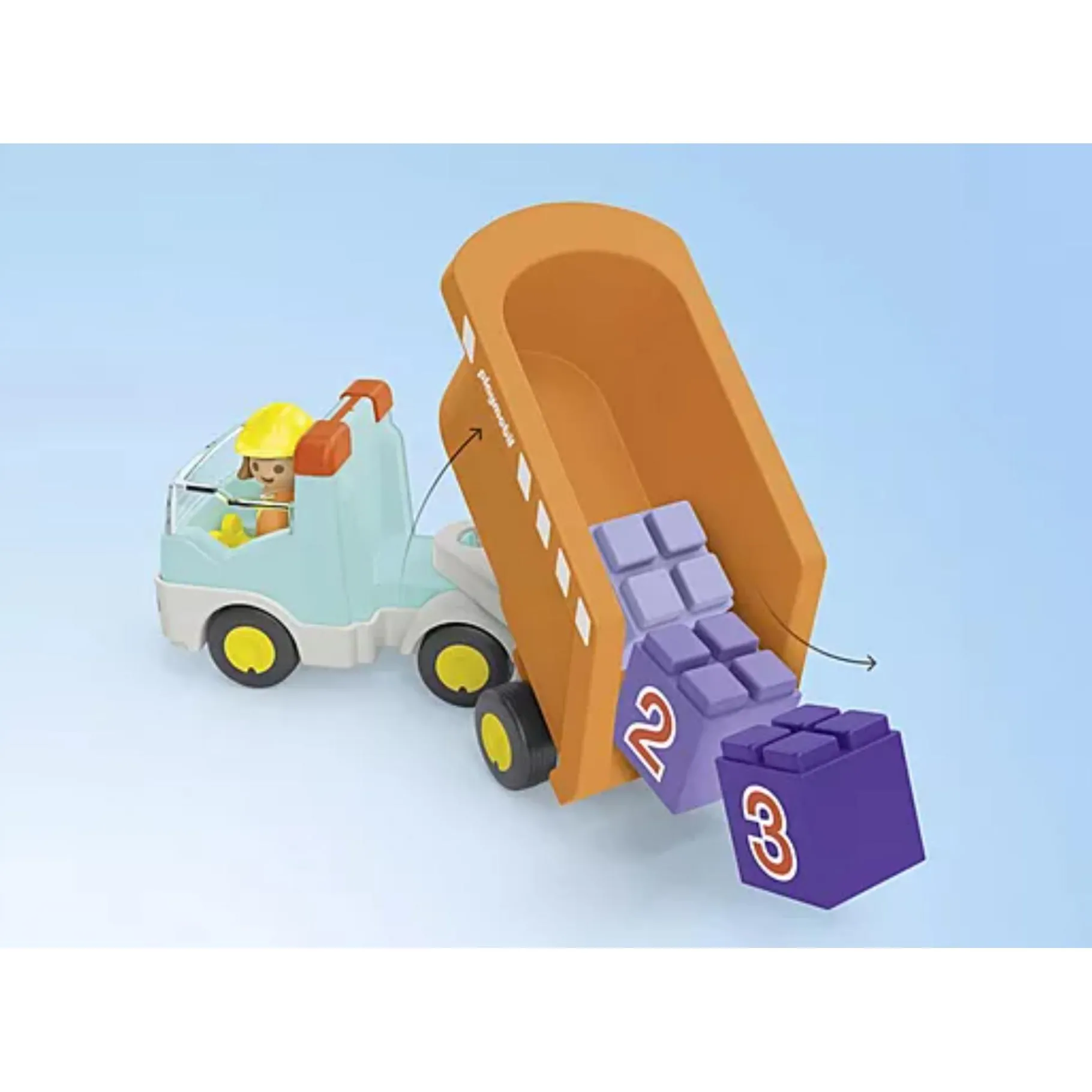 Speelsets|Jongens> PlayMobil 71685 Junior Kiepwagen