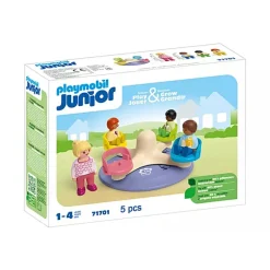 Speelsets|Jongens> PlayMobil 71701 Junior Kindercarrousel