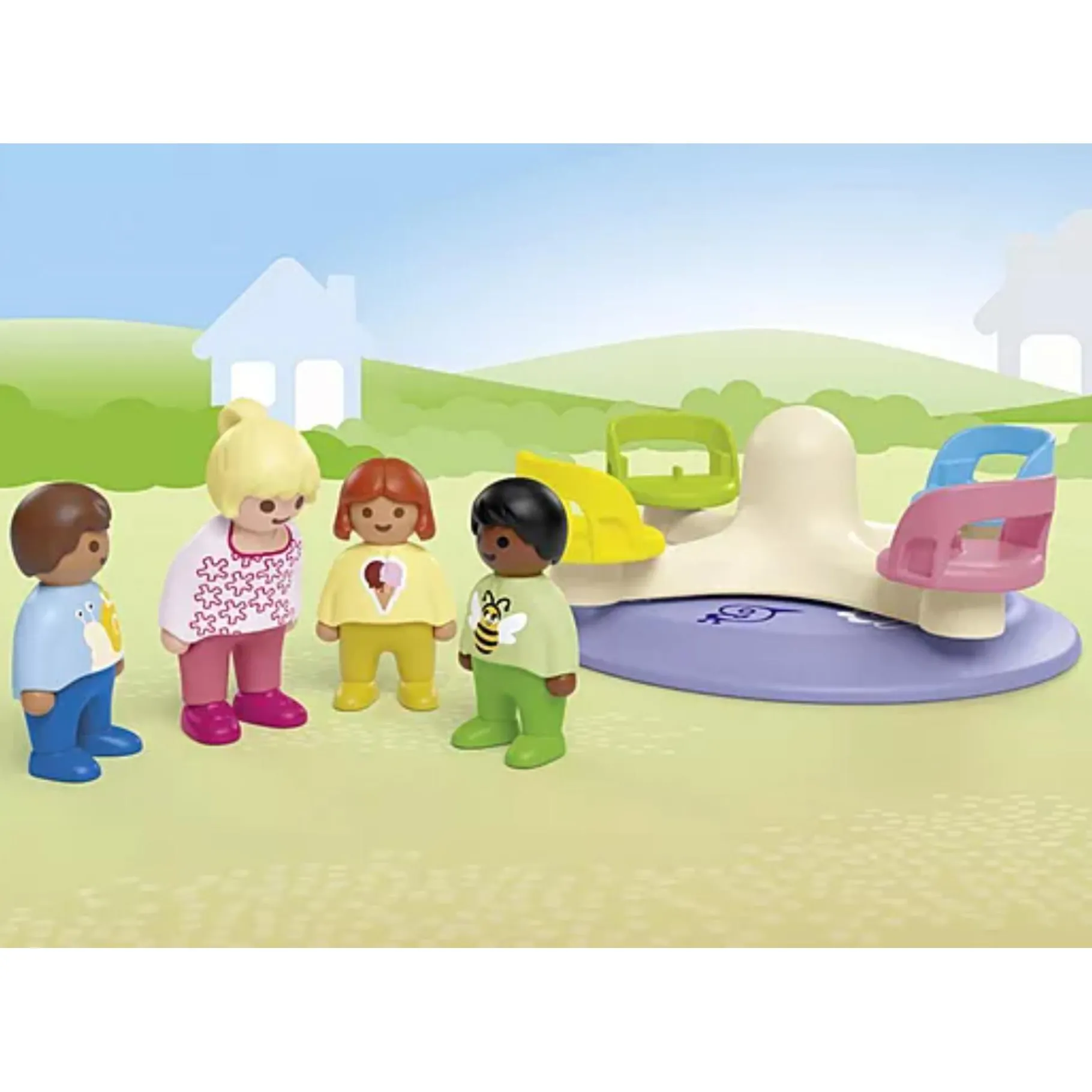 Speelsets|Jongens> PlayMobil 71701 Junior Kindercarrousel