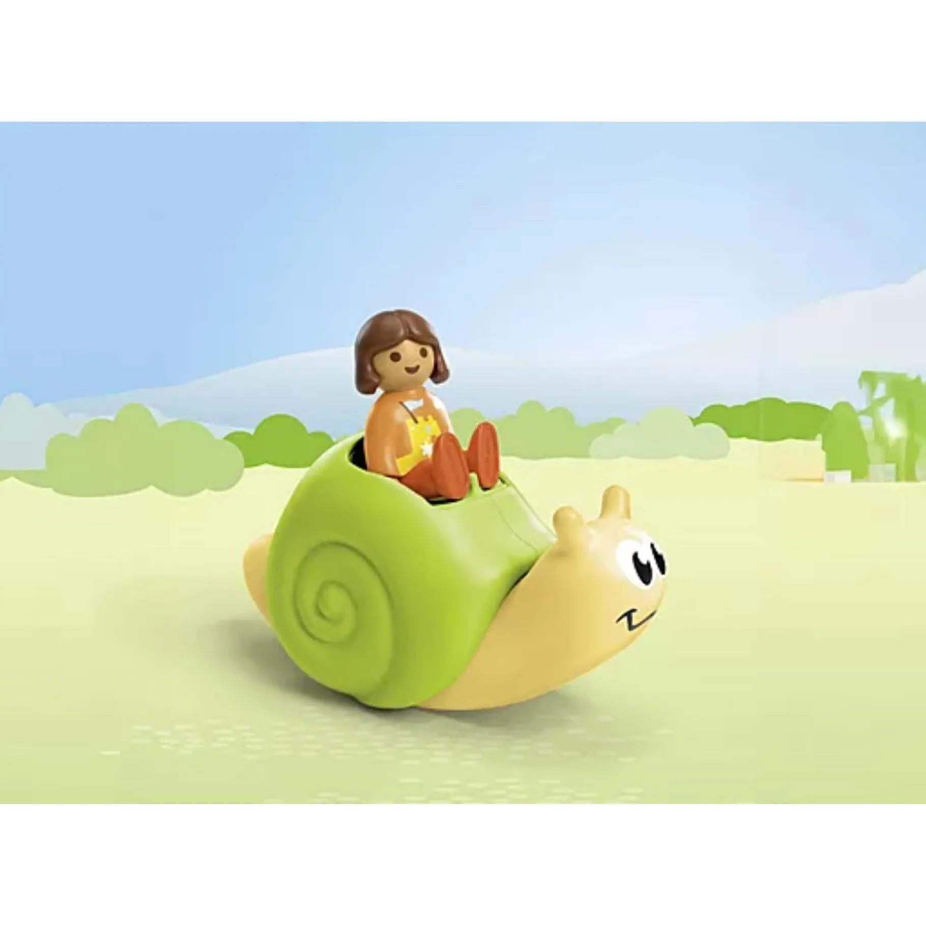 Speelsets|Jongens> PlayMobil 71699 Junior Schommelende slak