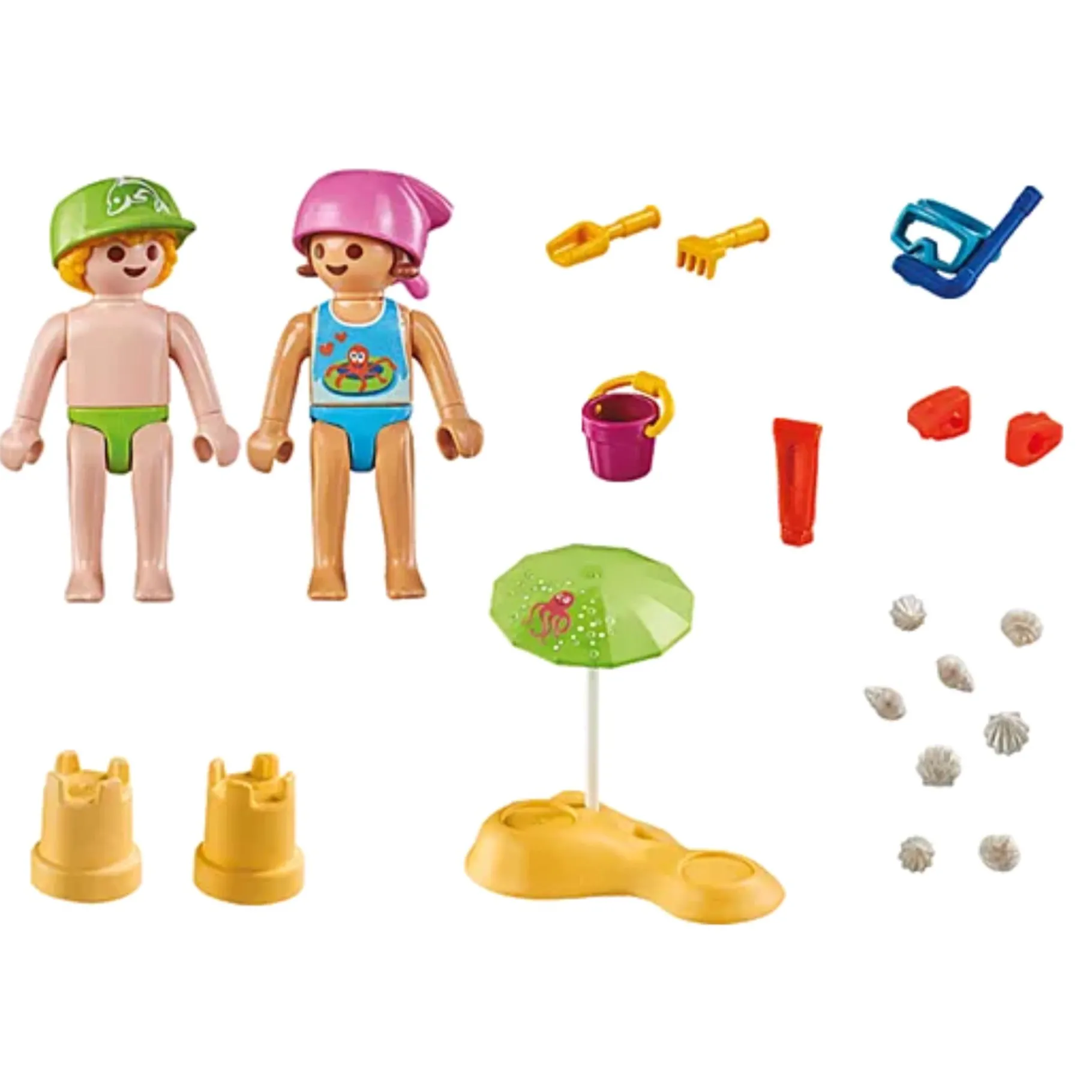 Speelsets|Jongens> PlayMobil 71581 Kinderen met zandkasteel