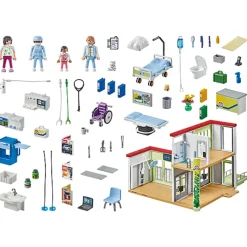 Speelsets|Jongens></noscript> PlayMobil 71615 Modern ziekenhuis
