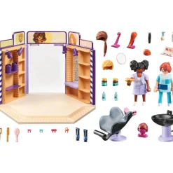 Bouwstenen|Jongens>Playmobil 71535 My Life Kapsalon