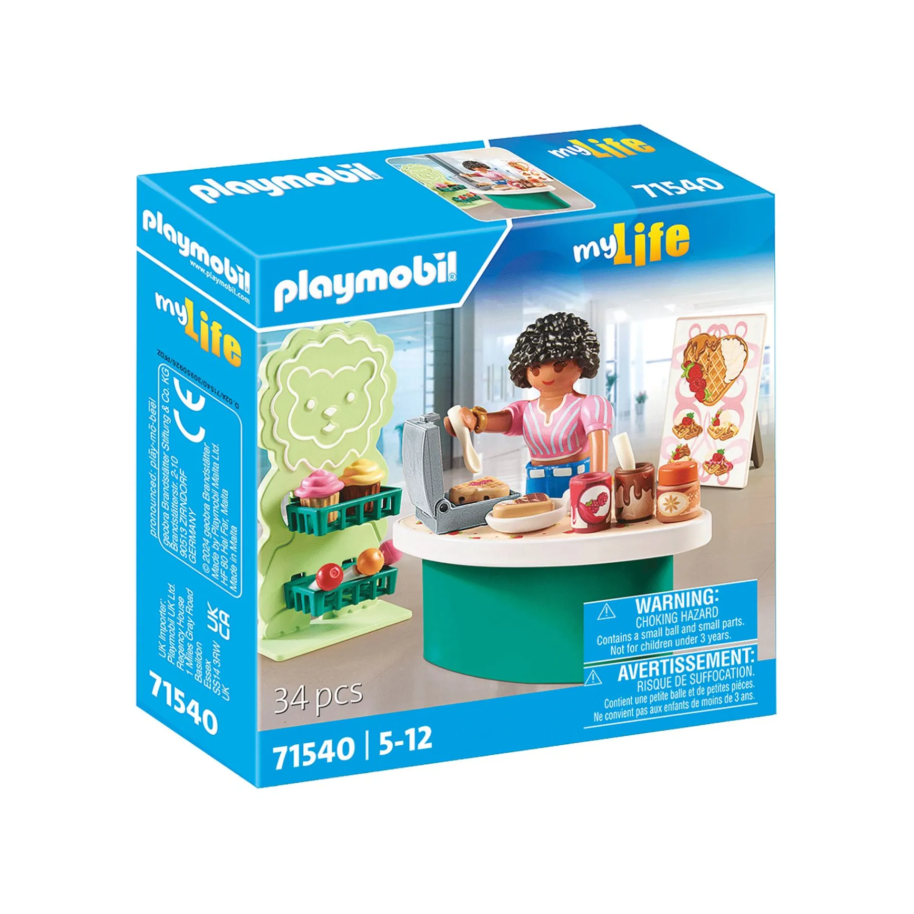 Bouwstenen|Jongens>Playmobil 71540 My Life Snoepkraam
