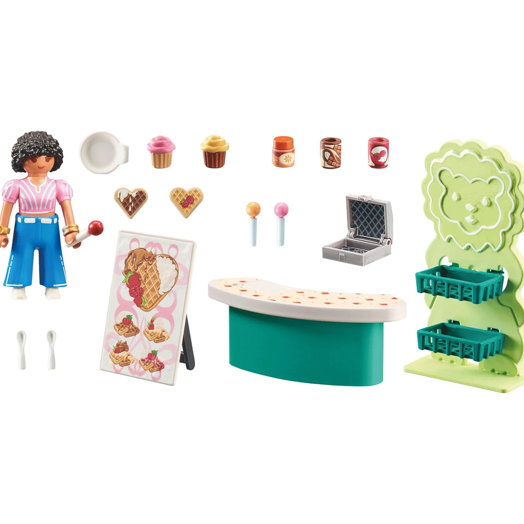 Bouwstenen|Jongens>Playmobil 71540 My Life Snoepkraam